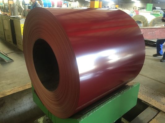 Vorgefärbter galvanisierter Stahl Alle RAL-Farben PPGI PPGL Stahlspule mit ISO9001-Zertifizierung Kunden Muster Farbe