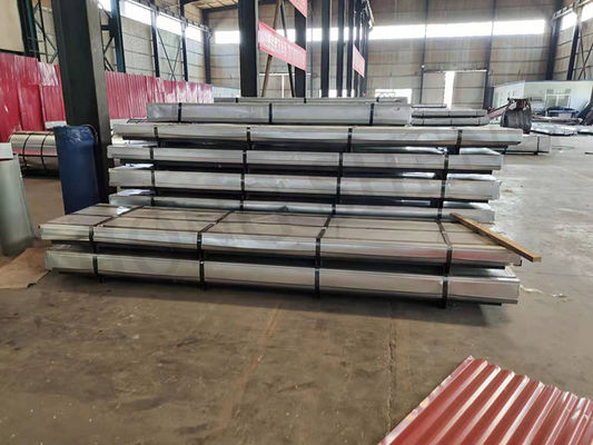 0,8 mm Dicke Galvanisiertes Metallblechdach für zäh und widerstandsfähige Strukturen