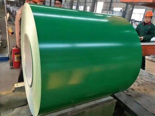 Doppelbeschichtete Farbe Gemalte Metallrollenfarbe Verzinkte Farbbeschichtung PPGI PPGL Stahlspule/Blätter in Spule für RAL-Farbe