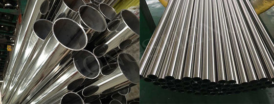 Astm A312 30 Zoll 202 316 304l 321 430 Runde Quadrat Edelstahlrohr Oberfläche BA/2B/NO.1/NO.3/NO.4/8K/HL/2D/1D