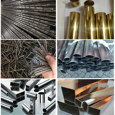 Astm A312 30 Zoll 202 316 304l 321 430 Runde Quadrat Edelstahlrohr Oberfläche BA/2B/NO.1/NO.3/NO.4/8K/HL/2D/1D