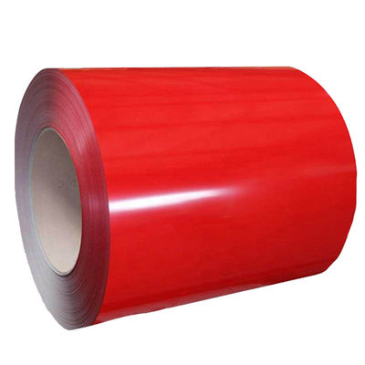 Stärke Stahlplatte Breite 200 mm Dicke 0,12 mm Farbe Verzinkte Stahlspule mit individueller Größe PPGI