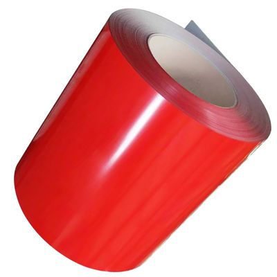 Metalldeckenplatten Baumaterialien Mittlere Härte RAL Farbe 0,4 mm 0,5 mm Dicke PPGI Spulen Farbe beschichtete Stahlspule