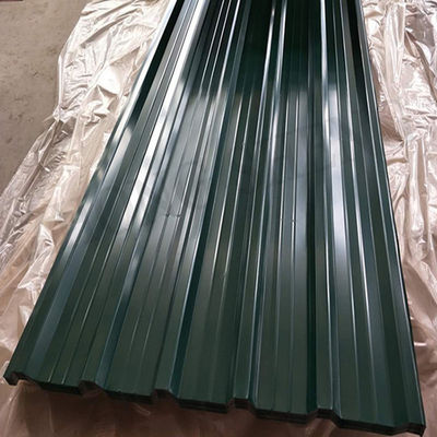 Z30-275g Zinkbeschichtung 26 28 30 Gauge Vorlackierte Verzinkte PPGI Eisen Welldachplatte für Ihr Projekt