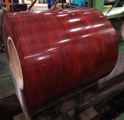 600-1500MM Breite PPGI-Stahlspule für den Direktverkauf ASTM JIS Galvanisiertes Farbbeschichtetes Stahl