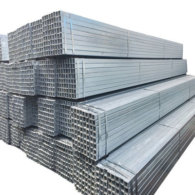 Hot Dip Galvanized Round Steel Pipe für den Bau Sektion Form Quadrat GB/T 13793-2001 Standard