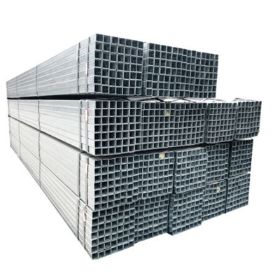 Hot Dip Galvanized Round Steel Pipe für den Bau Sektion Form Quadrat GB/T 13793-2001 Standard