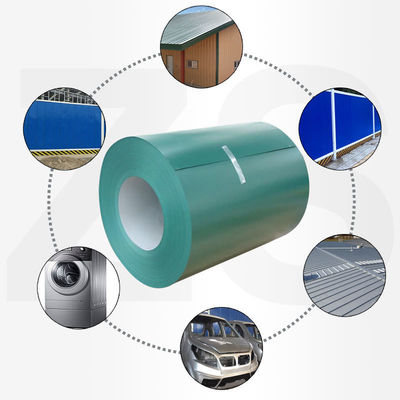 PPGI-Produkte Hot Dip Galvanized Steel Coil GI Metalldachplatte mit einer Breite von 100-1250 mm und Standardpaket
