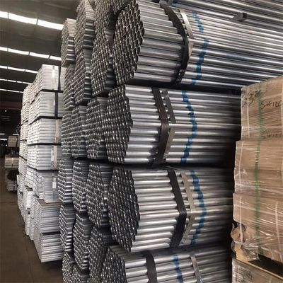 API 5L Warmgetränktes Verzinktes Rundstahlrohr mit 0,45 mm Dicke und 0,35 mm Toleranz Länge 1-6m