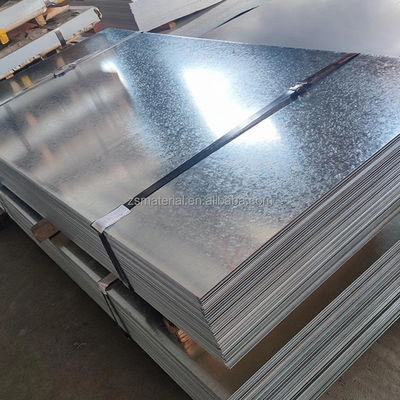 0.2mm 0,4mm Dicke Galvanisierte Stahlspulenplatte ASTM A36 mit regulärem Spangel DX51D Z/SGCC/DC01 Z/DC51D Z-Grad