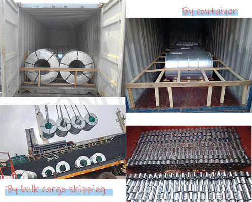 Aluzinc GL COIL Galvalum Stahlspule mit regulärem Spangel SGCC/CGCC/TDC51DZM/TDC52DTS350GD/TS550GD/DX51D Z Q195-q345