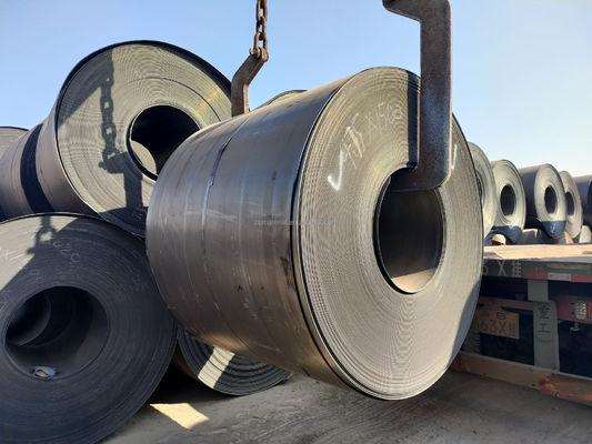 GS-Zertifiziert A36 ASTM A283 SAE 1006 Leichte Stahlkohle aus Kohlenstoff 1,2*1250mm HRC-Wärmwalzstahl mit Normen und GS-Zertifikat
