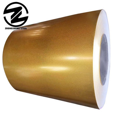 Galvanisierte Galvalume-vorgefärbte Stahlfolien mit DX51D Z/SGCC/DC01 Z/DC51D Z und Ral 9002 Farbbeschichtete Spirale