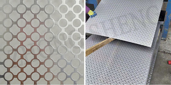 1000 mm/1250 mm/1500 mm Breite 1,6 mm 1,8 mm 2,0 mm Dicke Flachbleche aus Edelstahl für 420J1