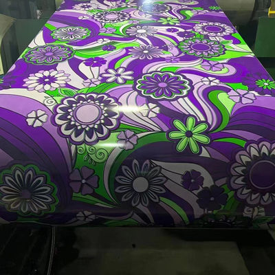 ASTM/AISI/SGCC/CGCC/TDC51DZM/DX51D Z Q195-q345 Qualität Doppelbeschichtete Farbe PPGI Lackierte galvanisierte Spirale für Dachbleche