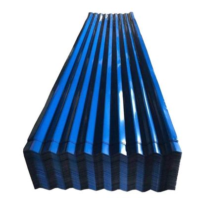 665-1100mm Breite RAL 9047 und RAL 9002 GMI Verzinkte Dachplatte für Metalldachbedürfnisse