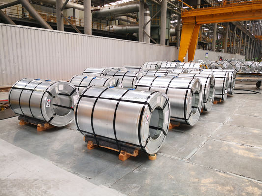 Prime Galvanized Steel Wire Coil 1,0 mm 1,2 mm 1,5 mm Dicke mit regelmäßigen Spangeln und SGCC/CGCC/DX51D-Klasse