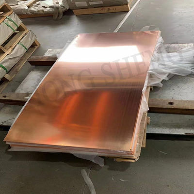 3 mm Dicke 8 x 4 Fuß Kupferblech ASTM C18150 C18200 C17200 C1720 aus Rohmaterial und nichtlegiertem Material für Produkte