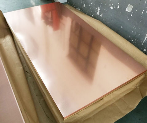 3 mm Dicke 8 x 4 Fuß Kupferblech ASTM C18150 C18200 C17200 C1720 aus Rohmaterial und nichtlegiertem Material für Produkte