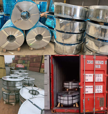 Stärke 0,12-4 mm Vorlackierte galvanisierte Stahlstreifen für ASTM/AISI/SGCC/CGCC/TDC51DZM/TDC52DTS350GD/TS550GD/DX51D Z Q195-q345