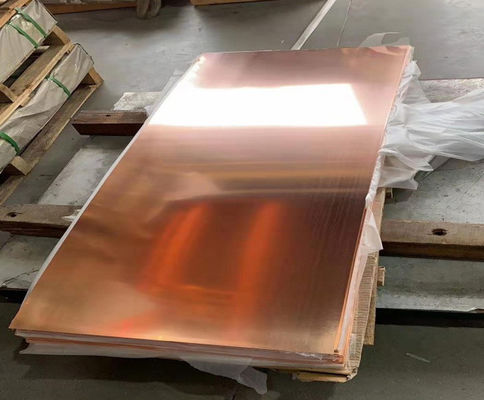 30% Verlängerung Kupferblech C10100 C10200 C10300 C10400 1 mm 2 mm 3 mm Dicke für Industrieanwendungen