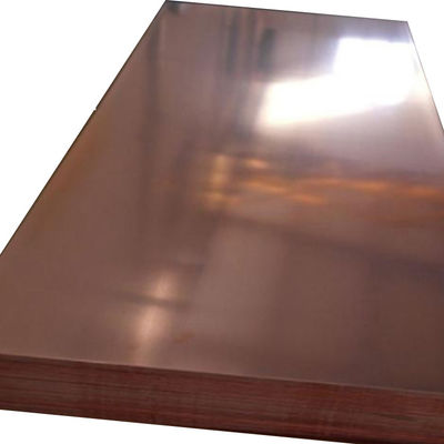 Polierte Oberfläche 0,5 mm Kupferplattierte Laminatfolie für PCB-Boards Verkauf Kupferkathode 3 mm Messing 4x8 Folie