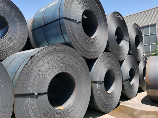 Warmgewalzte Stahlspule A36 S235jr S355 Ss400 Q195 Q235 Ms Milde Platte Kohlenstoffstahl Chinesisch für die Technologie Kaltgewalzt