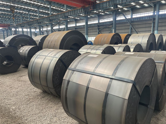 Warmgewalzte Stahlspule A36 S235jr S355 Ss400 Q195 Q235 Ms Milde Platte Kohlenstoffstahl Chinesisch für die Technologie Kaltgewalzt