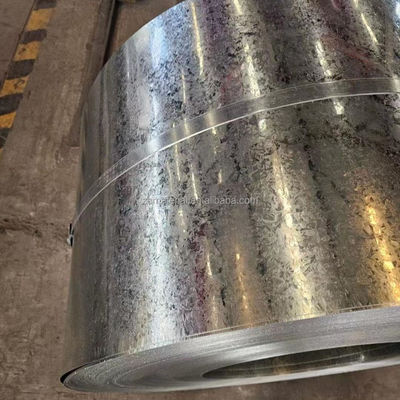S350GD 1,95 x 1219 mm Null Spangel Zink GI Galvanisches Stahlspulen mit Biegeverarbeitungsfähigkeit und Z181-Z275 Beschichtung