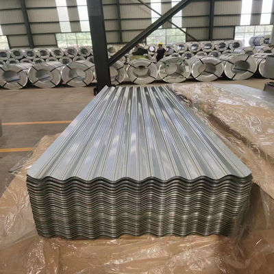 Dachfliesen 26 Gauge 22 Gauge 1,2 mm Dicke Verzinkte Bleche Metalldachbleche mit SASO-Zertifikat