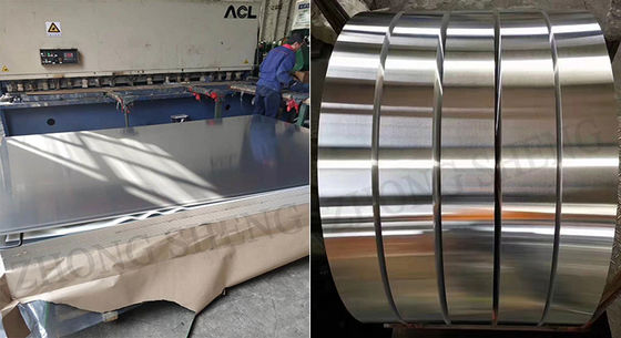Kaltgewalzte Aluminiumspirale Legierung 1200 Aluminiumspirale 3005 H14 Aluminiumspirale 3A21 H18 mit Stanzverarbeitungsdienst