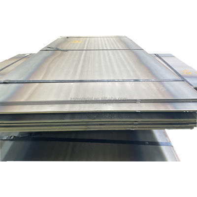BS-Standard 2mm-50mm Stahlblech Schwarzes Eisenblech Metall Schiffsbau Stahlblech C45 Q235 A36 für Bauprojekte
