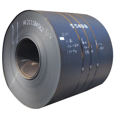 Q550D Q235A Kaltgewalzte Warmgewalzte Stahlkohle aus Kohlenstoffstahl St37 St37-2 Prime mit Breite 800-1600 und Spulengewicht 3-5 Tonnen