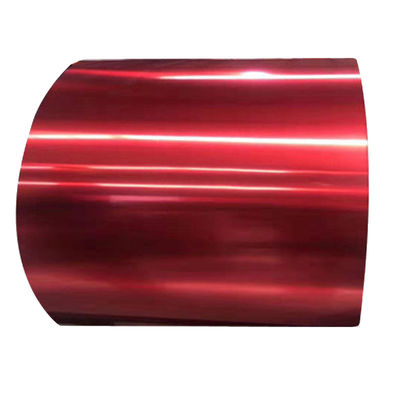 Prime 1100 3003 Steinholz PVDF Farbbeschichtete Aluminiumspirale mit ±1% Toleranz und individueller Farbe