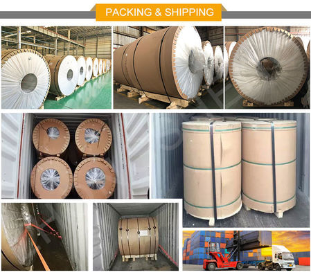 Prime 1100 3003 Steinholz PVDF Farbbeschichtete Aluminiumspirale mit ±1% Toleranz und individueller Farbe