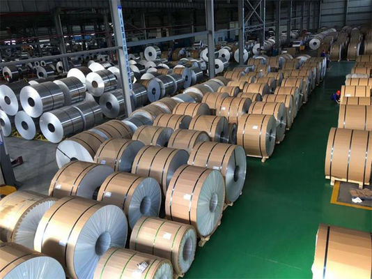 Q235B 3000 1050 0,12mm 2,0mm 3,0mm Dicke Master Coil Aluminium mit Kaltwalztechnik aus Mittlerer Härte