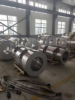 3105 1100 Aluminium-Spule Biege-Verarbeitung Service für kundenspezifische Länge und 0,25 mm 0,35 mm 1,0 mm Dicke