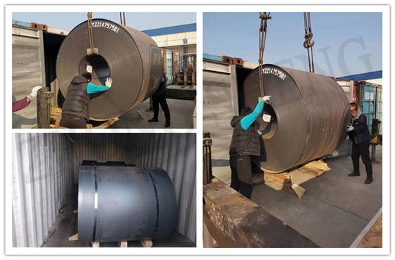 ASTM A-131 A36 Q235 HR Kohlenstoff MS Warmgewalzte Stahlspule Garantie und Menge 5*1500mm Größe für die nichtlegierte Industrie