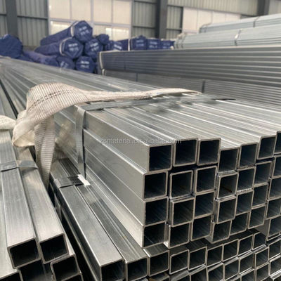 Großdurchmesser galvanisierte Röhre quadratische rechteckige Stahlkanalrohr heiß getaucht galvanisierte Stahlrohr für die Herstellung kleiner Werkzeuge