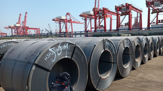 Stärke Stahlplatte Q235 2 * 1250mm HRC Warmgewalzte Spirale Lieferung von's RIZHAO Mill mit Länge nach Ihrer bevorzugten Größe