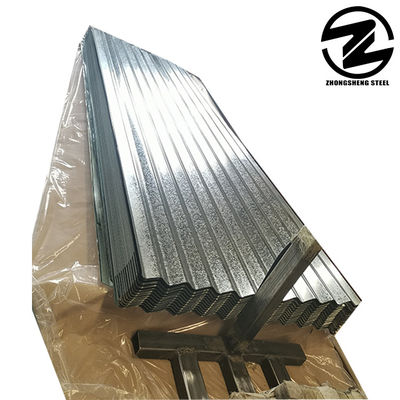 0.6mm 0,8mm 1,2mm Z80g Z100g Gi Zink beschichtete Stahlplatte Bauindustrie Galvanisierte Stahl Welldachplatte