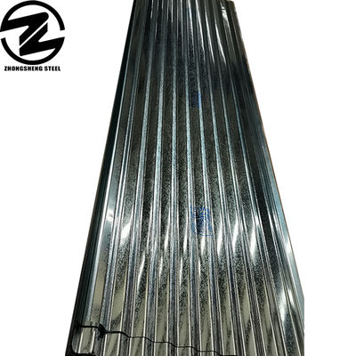 0.6mm 0,8mm 1,2mm Z80g Z100g Gi Zink beschichtete Stahlplatte Bauindustrie Galvanisierte Stahl Welldachplatte