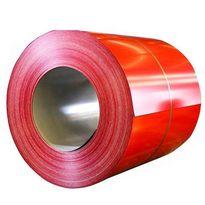Weiß gefärbte Stahlspule Galvanisierte Metallspule 3-8 Tonnen Spule Gewicht 100-1250mm Breite für Zaun