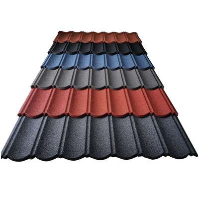 2.7kg/pcs Langlebige Spektrumfarbige Steindachfliesen Die perfekte Mischung aus Stil und Haltbarkeit für winddichte Häuser