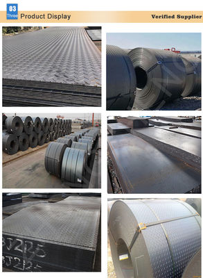 Warmgewalzte Stahlplatten Q235B, mit einer Dicke von 2,5-8,0 mm und einer Breite von 600-1800 mm