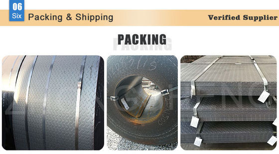 Warmgewalzte Stahlplatten Q235B, mit einer Dicke von 2,5-8,0 mm und einer Breite von 600-1800 mm