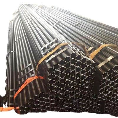 ERW-Technik Rohr aus Kohlenstoffstahl nahtlos schwarzes Stahlrohr für Wasserwerke/Öl/Gas