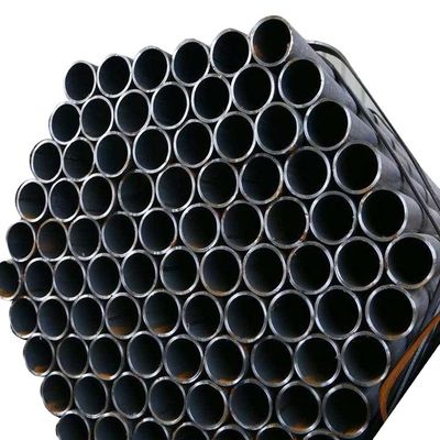 ERW-Technik Rohr aus Kohlenstoffstahl nahtlos schwarzes Stahlrohr für Wasserwerke/Öl/Gas