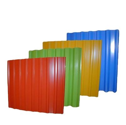Hausdach Fliesenbleche Container Dachblech Marronfarbene Wellstahldach mit Schneidverarbeitung Service