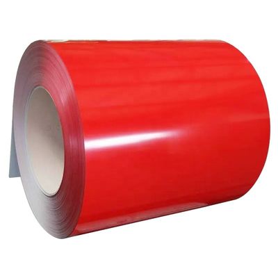Vorgefärbte GI Galvanisierte Stahlfolie Spirale Spirale ID 508/610mm anpassbare Länge PPGI PPGL beschichtete Stahlspirale